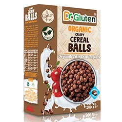 Dr. Gluten Glutensiz Organik Çıtır Tahıl Topları 200 Gr.