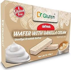 Dr. Gluten Glutensiz Vanilyalo Gofret 100 Gr.