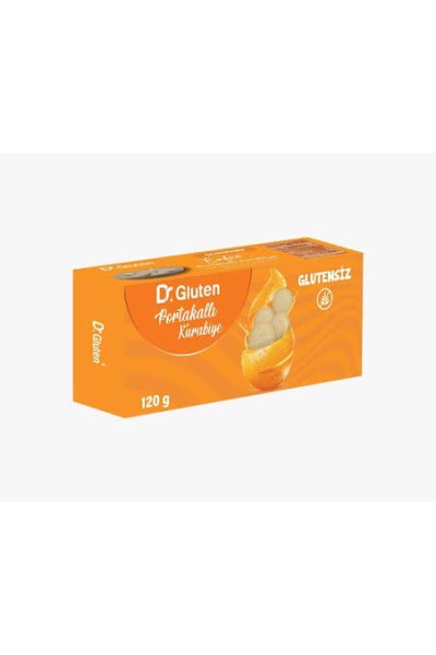 Dr. Gluten Glutensiz Portakallı Kurabiye 120 Gr.