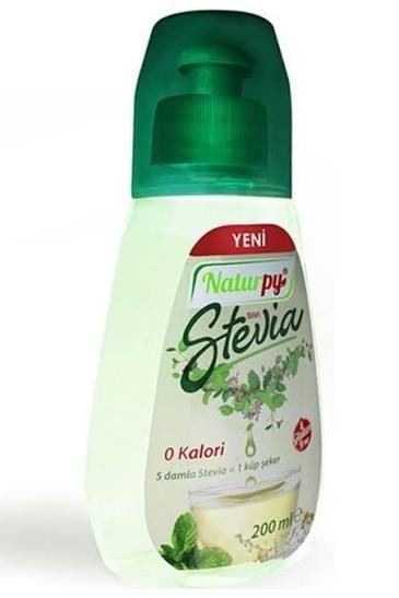 Naturpy Glutensiz Stevia Sıvı Tatlandırıcı 200 Ml