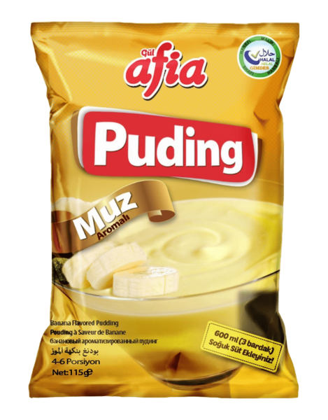 Afia Glutensiz Muzlu Puding 125 Gr.