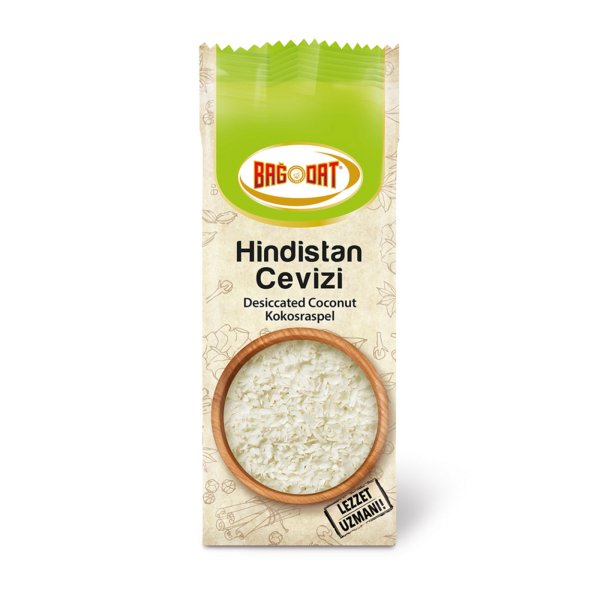 Bağdar Glutensiz Hindistan Cevizi 50 Gr.