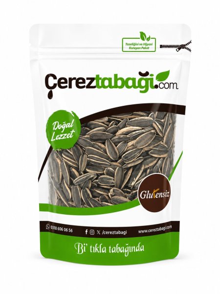Çereztabağı Glutensiz Kavrulmuş Tuzsuz Çekirdek 250 Gr.