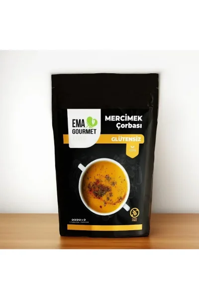 Ema Gourmet Glutensiz Mercimek Çorbası 70 Gr.
