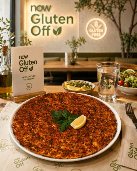 Now Gluten Off Glutensiz Lahmacun 3'Lü 375 Gr.