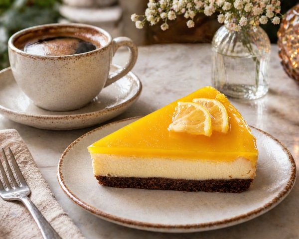 Now Gluten Off Glutensiz Limonlu Cheesecake